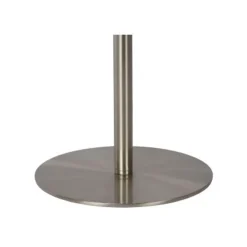 Lucide ANSELMO - Bureaulamp - Ø 25 cm - LED Dimb. - 1x9W 3000K - Mat chroom