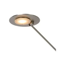 Lucide ANSELMO - Bureaulamp - Ø 25 cm - LED Dimb. - 1x9W 3000K - Mat chroom