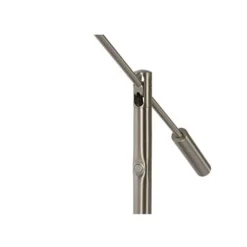 Lucide ANSELMO - Bureaulamp - Ø 25 cm - LED Dimb. - 1x9W 3000K - Mat chroom