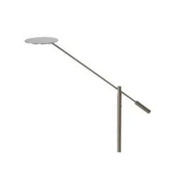 Lucide ANSELMO - Leeslamp - Ø 25 cm - LED Dimb. - 1x9W 3000K - Mat chroom Hot