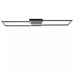 Lucide ARIANNE - Plafonnière - LED - CCT - 1x23W 2700K/4000K - Zwart Outlet