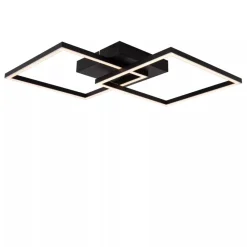 Lucide ARIANNE - Plafonnière - LED - CCT - 1x23W 2700K/4000K - Zwart Clearance