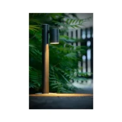 Lucide ARNE-LED - Sokkellamp Buiten - Ø 6,3 cm - LED - GU10 - 1x5W 2700K - IP44 - Zwart Sale