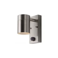 Lucide ARNE-LED - Wandspot Buiten - Ø 6,3 cm - LED - GU10 - 1x5W 2700K - IP44 - Mat chroom Discount