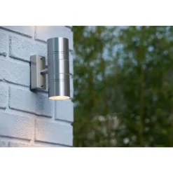 Lucide ARNE-LED Wandlicht 2xGU10/5W 2700K Mat Chroom Outlet