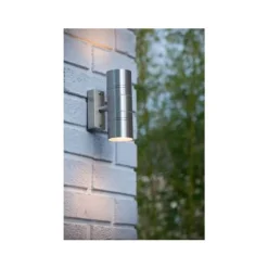 Lucide ARNE-LED Wandlicht 2xGU10/5W 2700K Mat Chroom Outlet