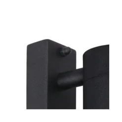 Lucide ARNE-LED Wandlicht 1xGU10/5W Zwart Discount