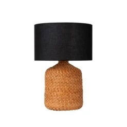 Lucide ARRAH Tafellamp-Nature.-1xE27-40W-Rotan New