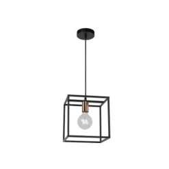 Lucide ARTHUR - Hanglamp - E27 - Zwart Outlet