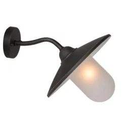 Lucide ARUBA - Wandlamp Buiten - Ø 30 cm - 1xE27 - IP44 - Roest bruin Online