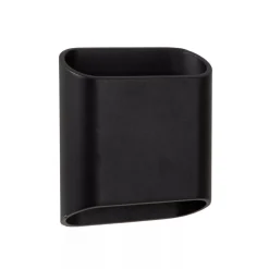 Lucide ATILA - Wandlamp Binnen/Buiten - LED Dimb. - 2x5W 2700K - IP65 - Zwart Outlet