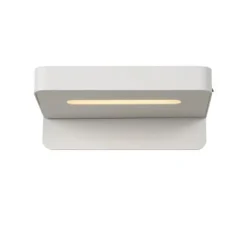 Lucide ATKIN - Bedlamp - LED - 1x5W 2700K - Met USB oplaadpunt - Wit Online