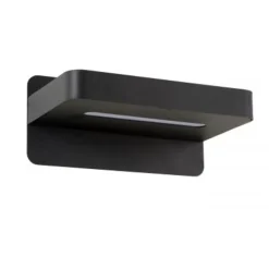 Lucide ATKIN - Bedlamp - LED - 1x5W 2700K - Met USB oplaadpunt - Zwart Clearance