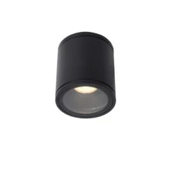 Lucide AVEN Plafondspot Rond Badkamer Gu10/50W Zwart Sale