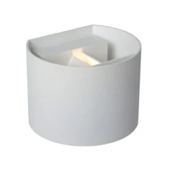 Lucide AXI - Wandspot Badkamer - LED - 1x6W 2700K - IP54 - Wit