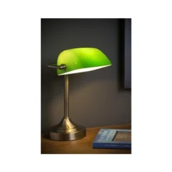 Lucide BANKER - Bureaulamp - 1xE14 - Brons Clearance