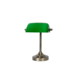 Lucide BANKER - Bureaulamp - 1xE14 - Brons Clearance