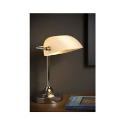 Lucide BANKER - Bureaulamp - 1xE14 - Chroom Online