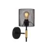 Lucide BASKETT - Wandlamp - 1xE27 - Zwart Sale