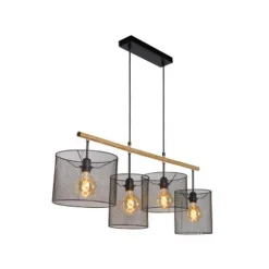 Lucide Baskett Pendel 4Xe27 Zwart 45459/04/30 Sale