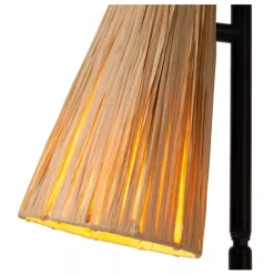Lucide BENSEN Tafellamp-Nature.-1xE27-40W-Rotan Discount