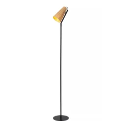 Lucide BENSEN Vloerlamp-Nature.-1xE27-40W-Rotan Online