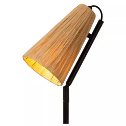 Lucide BENSEN Vloerlamp-Nature.-1xE27-40W-Rotan Online