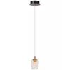 Lucide BERLIANE - Hanglamp - Ø 12 cm - LED Dimb. - 1x4W 2700K - Met vervangbare LED-module - Transparant Hot