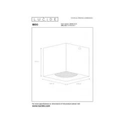 Lucide BIDO - Plafondspot - 1xGU10 - Wit Discount