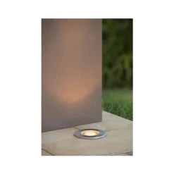 Lucide BILTIN - Grondspot Buiten - Ø 10,8 cm - 1xGU10 - IP67 - Mat chroom Sale