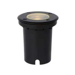Lucide BILTIN - Grondspot Buiten - Ø 10,8 cm - 1xGU10 - IP67 - Zwart Clearance