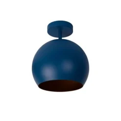 Lucide BINK - Plafonnière - Ø 25 cm - 1xE27 - Blauw Clearance