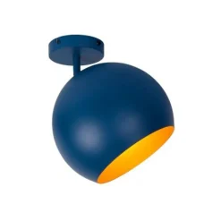 Lucide BINK - Plafonnière - Ø 25 cm - 1xE27 - Blauw Clearance