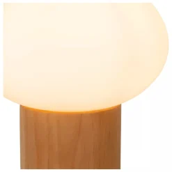 Lucide BIRTLE Tafellamp-Opaal-1xE27-40W-Glas Outlet