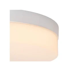 Lucide BISKIT Plafonnière Badk.-Wit-Ø40-LED-36W-2700K