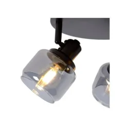 Lucide BJORN - Plafondspot - Ø 39 cm - 3xE14 - Zwart