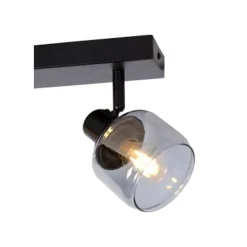 Lucide BJORN - Plafondspot - 2xE14 - Zwart Sale