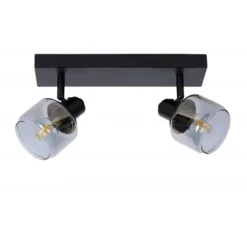 Lucide BJORN - Plafondspot - 2xE14 - Zwart Sale