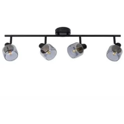 Lucide BJORN - Wandspot - 4xE14 - Zwart Outlet