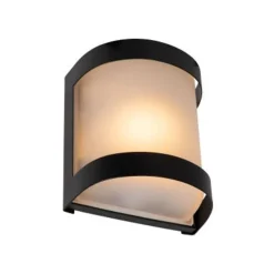 Lucide BOLO Wandlamp Buiten-Opaal-1xE27-15W-IP44-Glas Discount