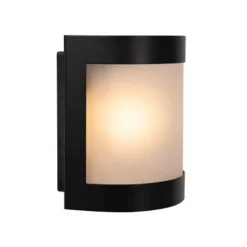 Lucide BOLO Wandlamp Buiten-Opaal-1xE27-15W-IP44-Glas Discount