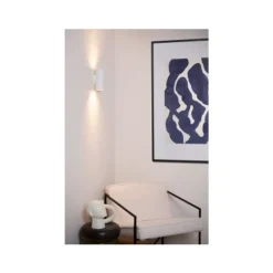 Lucide BONDI Wandspot-Wit-2xGU10-50W-Alumin. Best