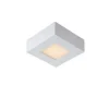 Lucide BRICE-LED - Plafonnière Badkamer - LED Dimb. - 1x8W 3000K - IP44 - Wit Discount