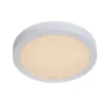 Lucide BRICE-LED - Plafonnière Badkamer - Ø 30 cm - LED Dimb. - 1x30W 3000K - IP44 - Wit New