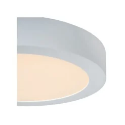 Lucide BRICE-LED - Plafonnière Badkamer - Ø 24 cm - LED Dimb. - 1x15W 3000K - IP44 - Wit Outlet