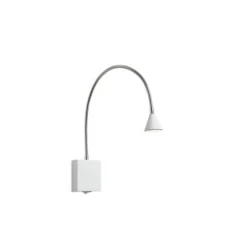 Lucide BUDDY - Bedlamp - LED - 1x3W 4000K - Wit Sale