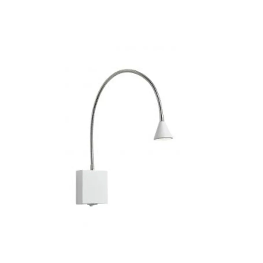 Lucide BUDDY - Bedlamp - LED - 1x3W 4000K - Wit Sale