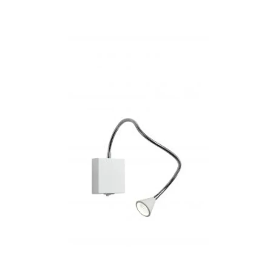 Lucide BUDDY - Bedlamp - LED - 1x3W 4000K - Wit Sale
