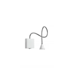 Lucide BUDDY - Bedlamp - LED - 1x3W 4000K - Wit Sale