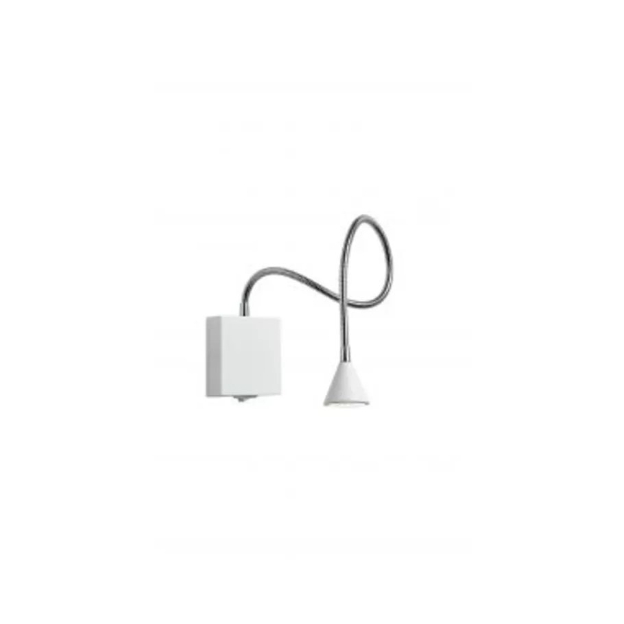 Lucide BUDDY - Bedlamp - LED - 1x3W 4000K - Wit Sale